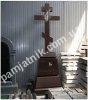 Крест 0134 из красного гранита