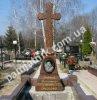 Эксклюзивный крест 0320 из красного гранита