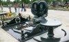 Мемориальный комплекс E1_56 сердце для двоих,с фигурной оградой