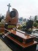 Элитный памятник EK_538 из красного гранита
