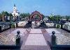Мемориальный комплекс EK_508 лезник+габбро, кованая ограда