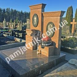 Елітний подвійний пам'ятник DP1-00109 від ЗАТ Антик