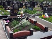 фігурна огорожа з габро та лезників